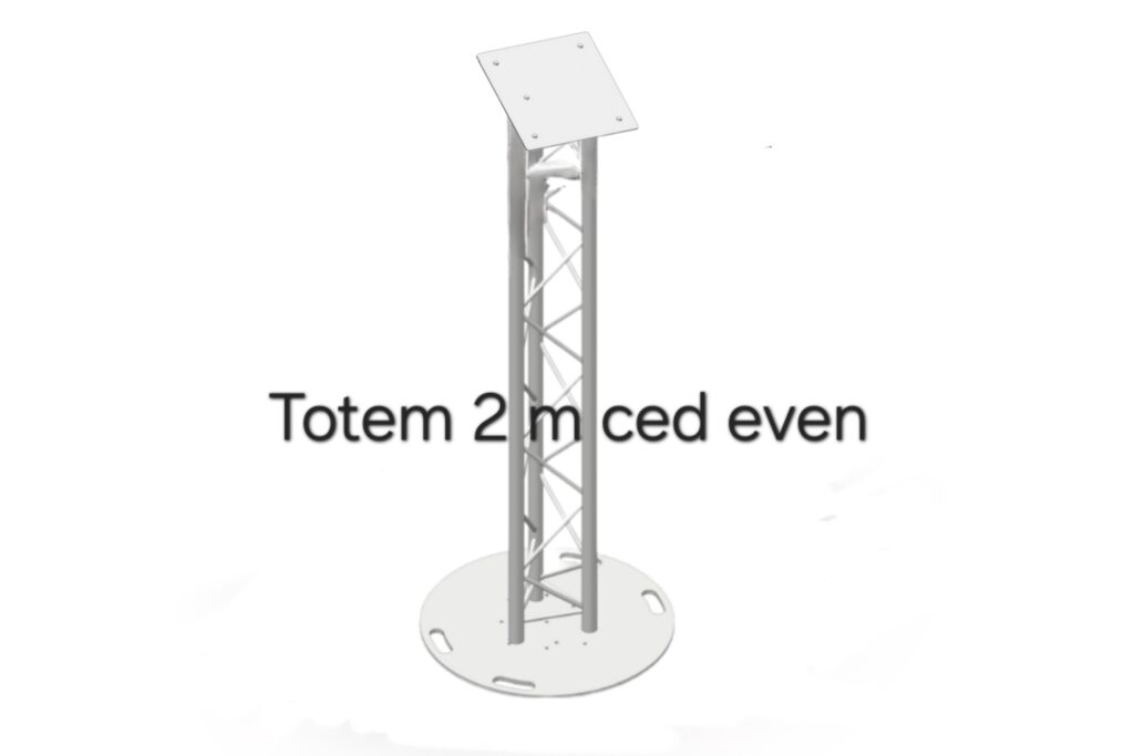PACK TOTEM TRI 2m diamètre 290mm